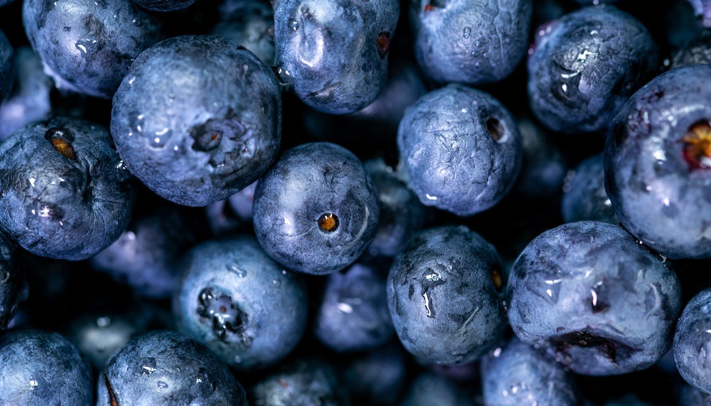 yummy healthy blueberries